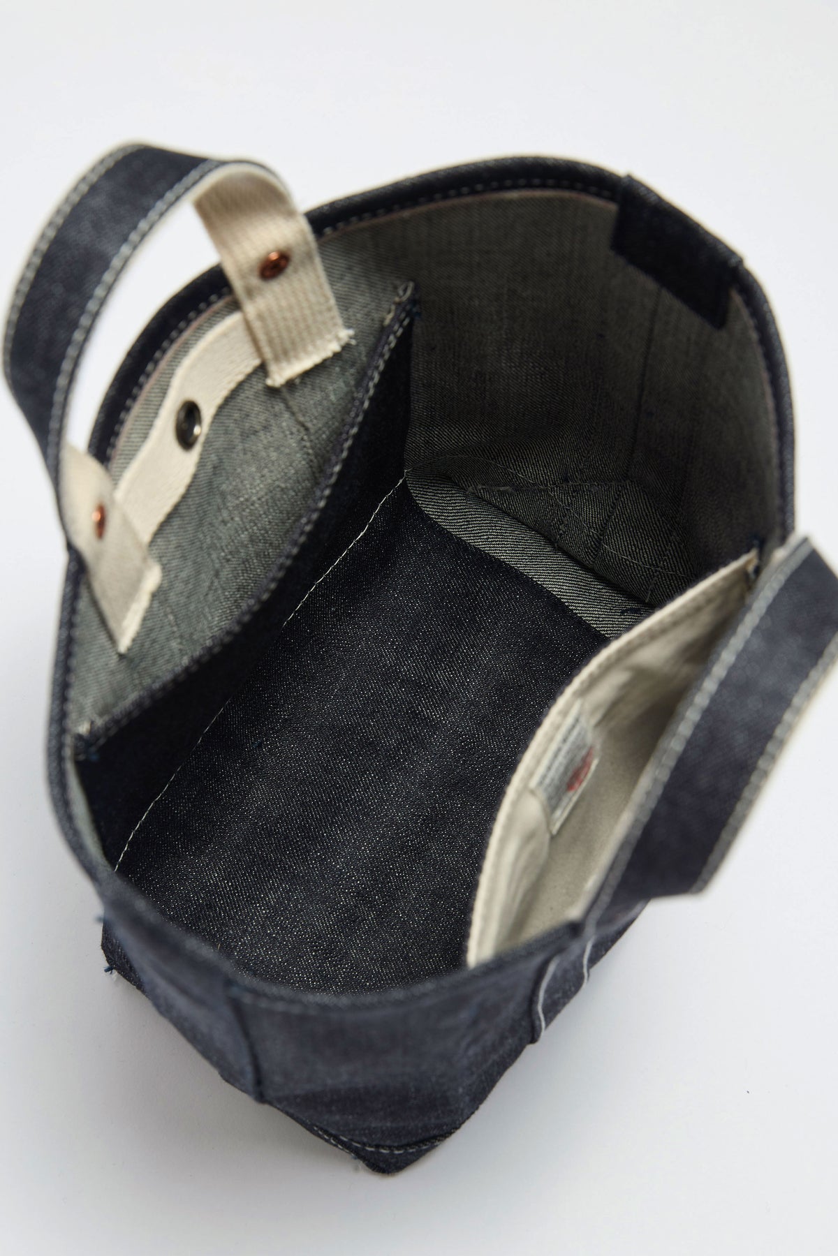 Mini Tote Bag / INDIGO