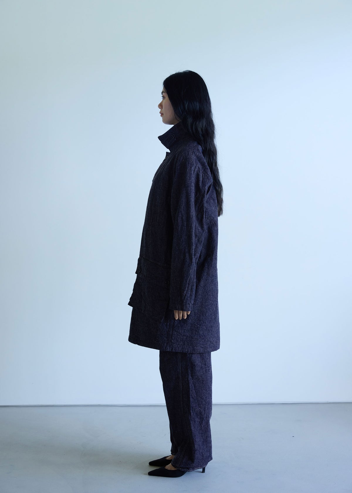 Field Coat / HANMO INDIGO・SAKURA