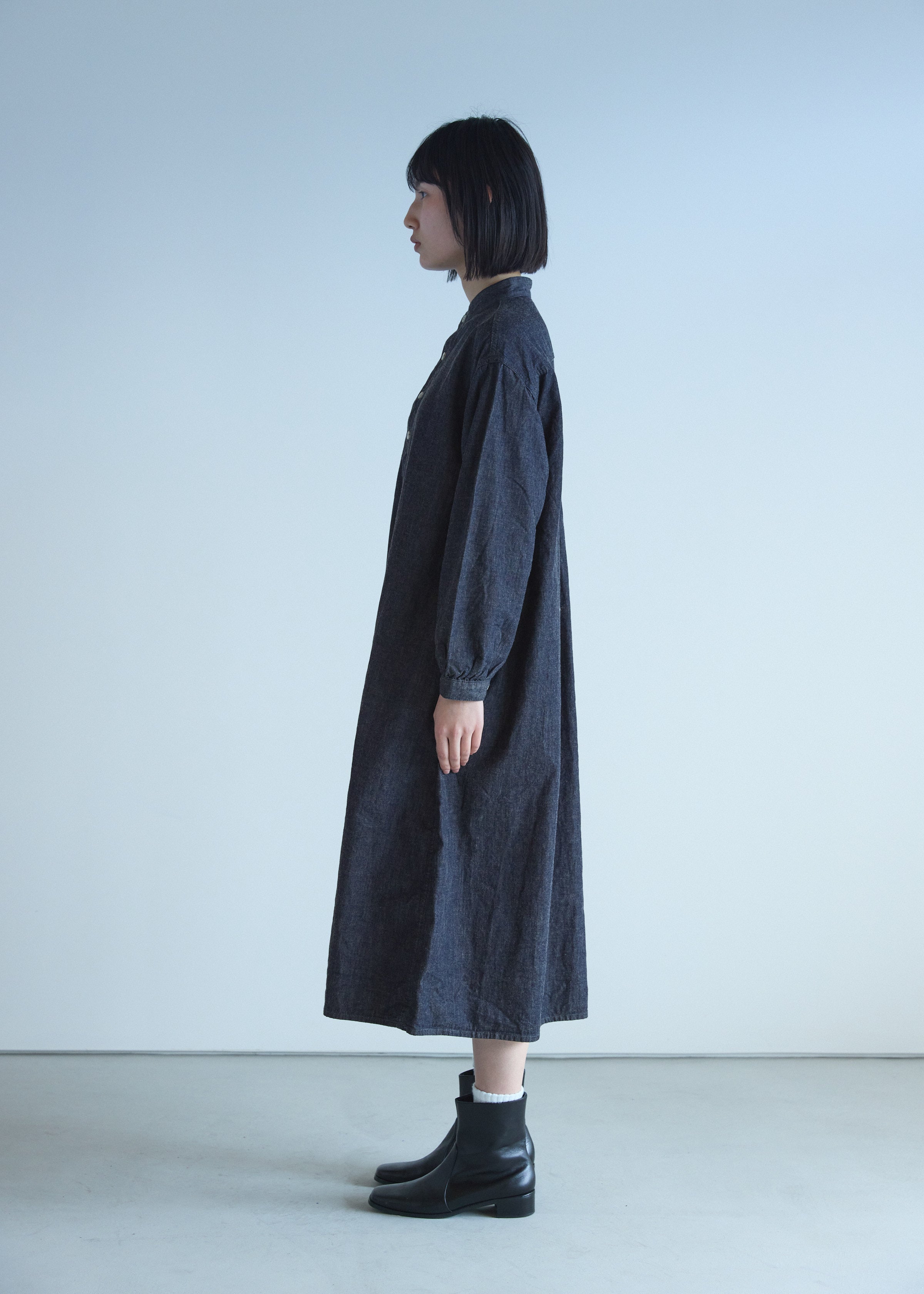 Classic Pullover Dress / INDIGO