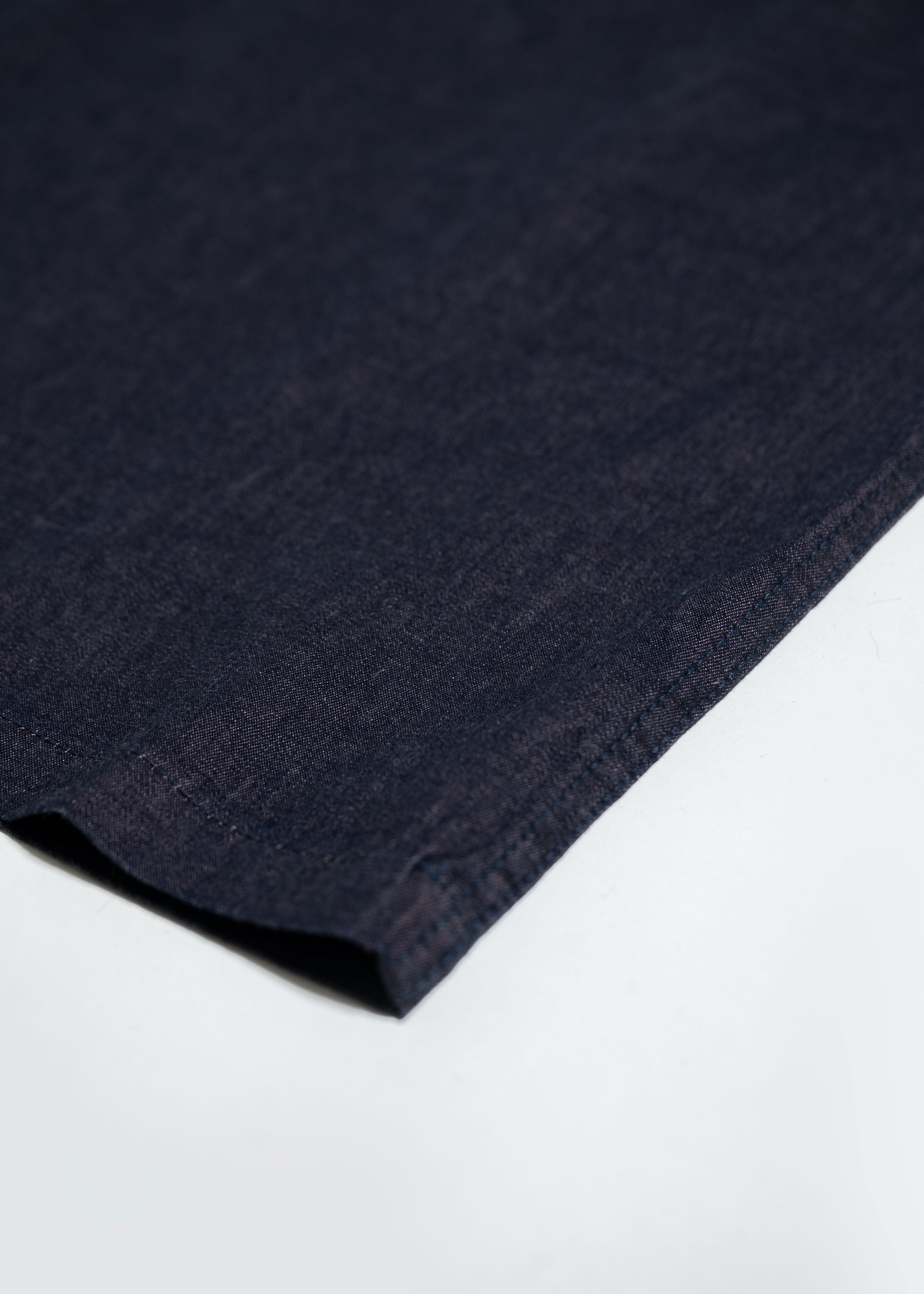 Denim Henley Tee / INDIGO / SAKURA / ECRU