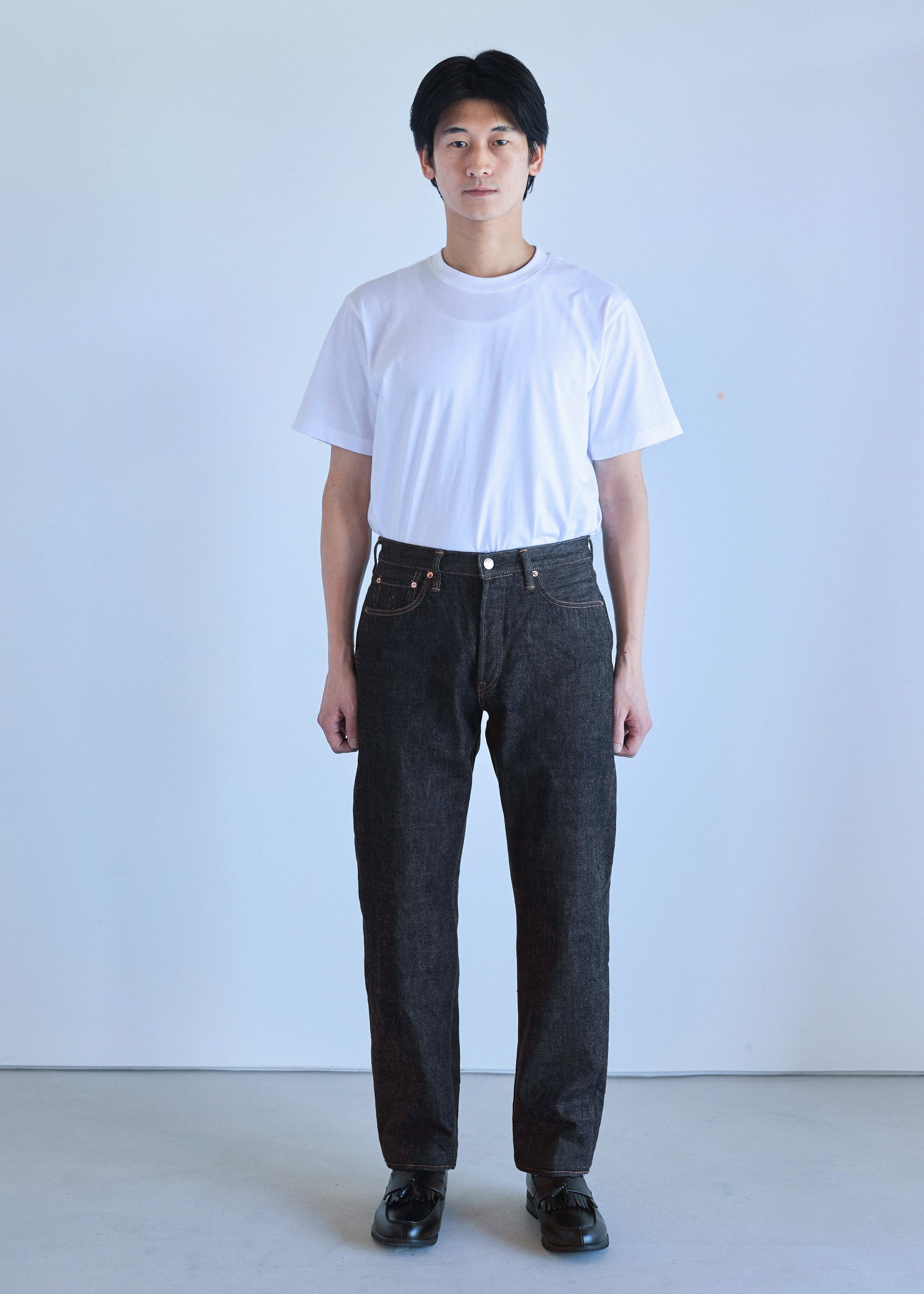 内田縫製34インチ261-STRAIGHT / RAINBOW レインボーデニム 261-STRAIGHT / RAINBOW
