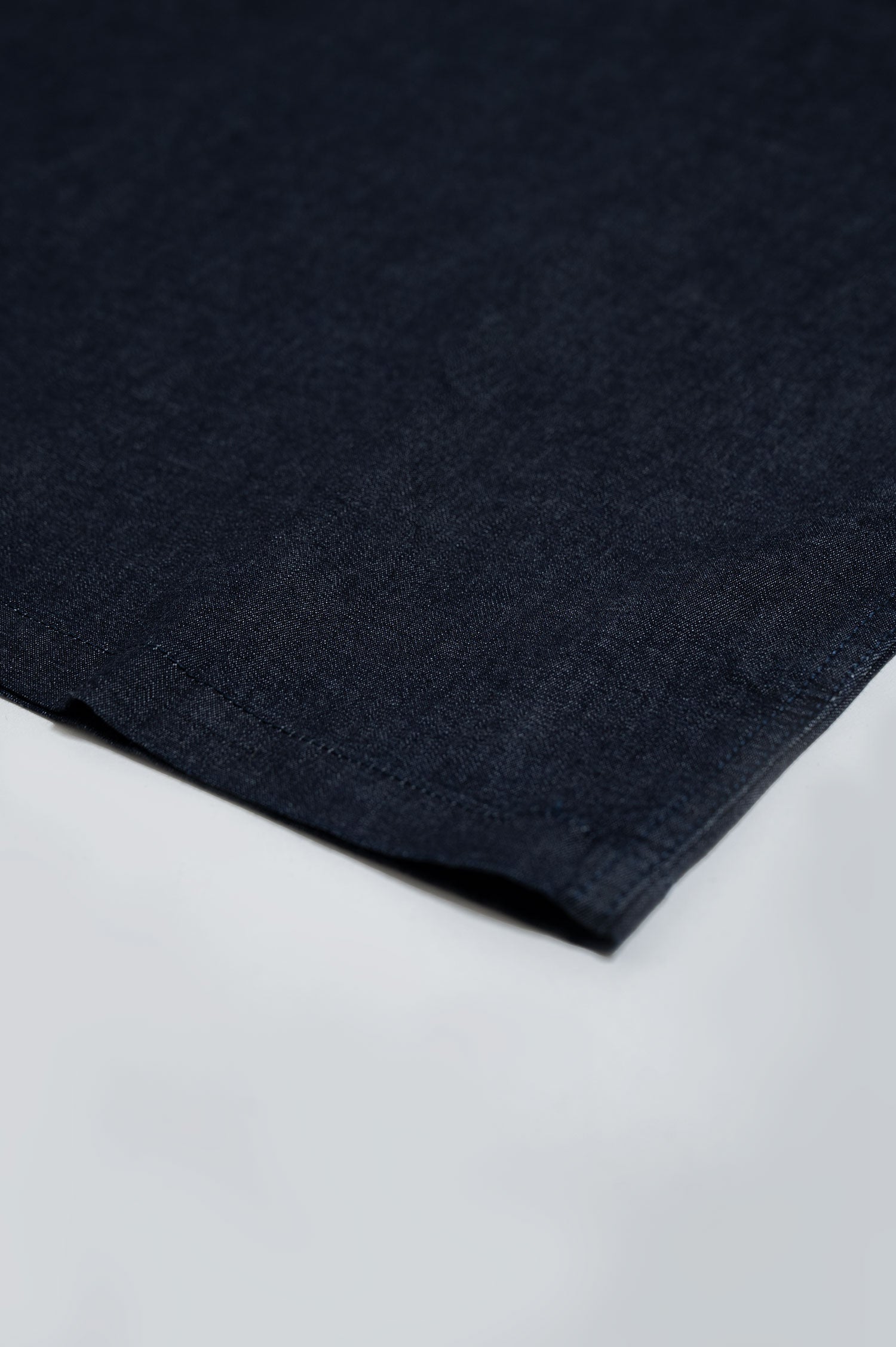 Denim Henley Tee / INDIGO / SAKURA / ECRU