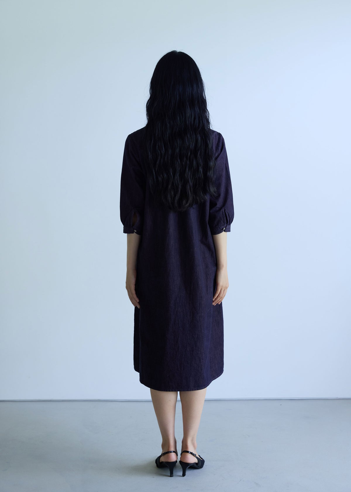 Loop Button Dress / SAKURA