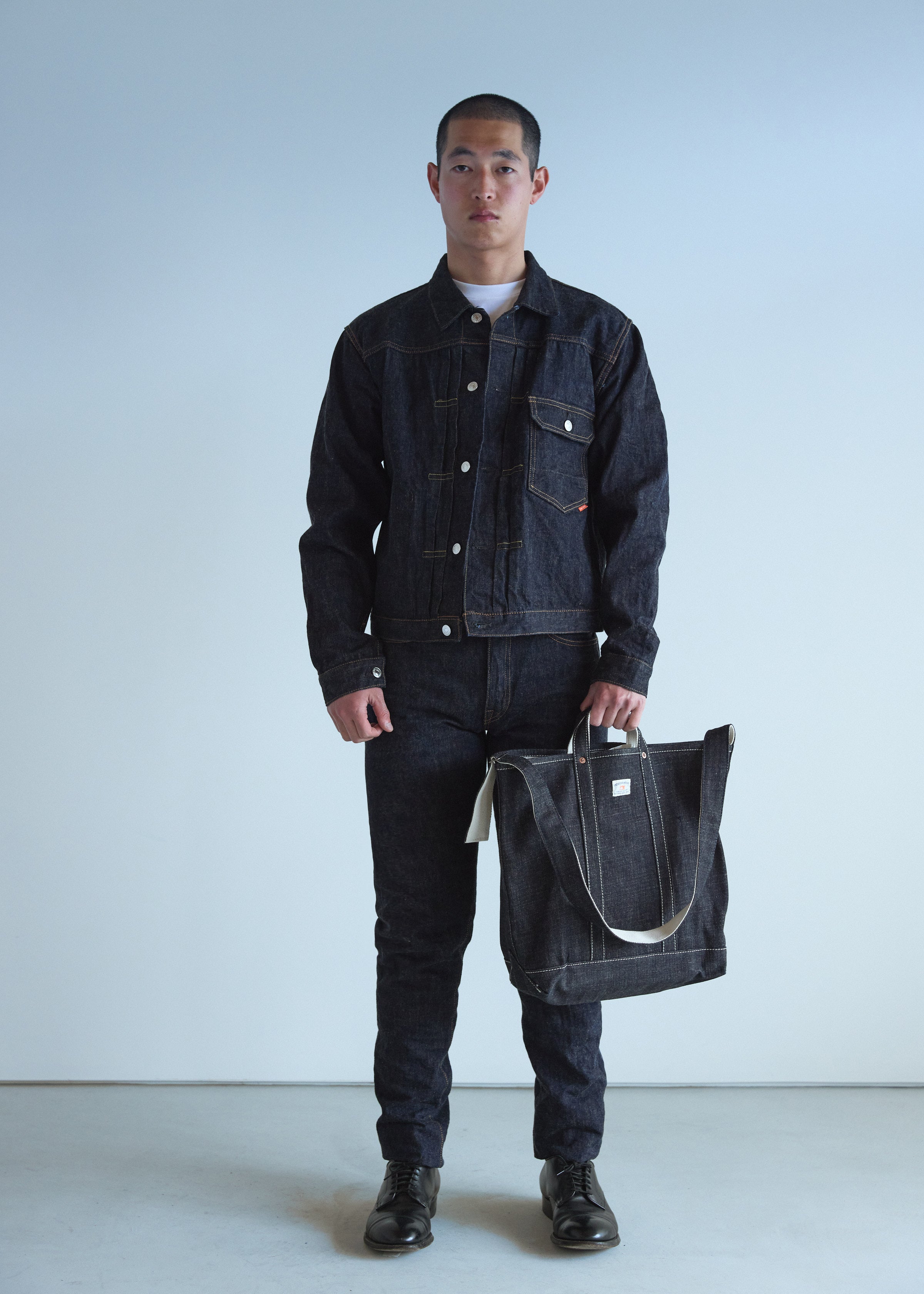 Shoulder Tote Bag / INDIGO